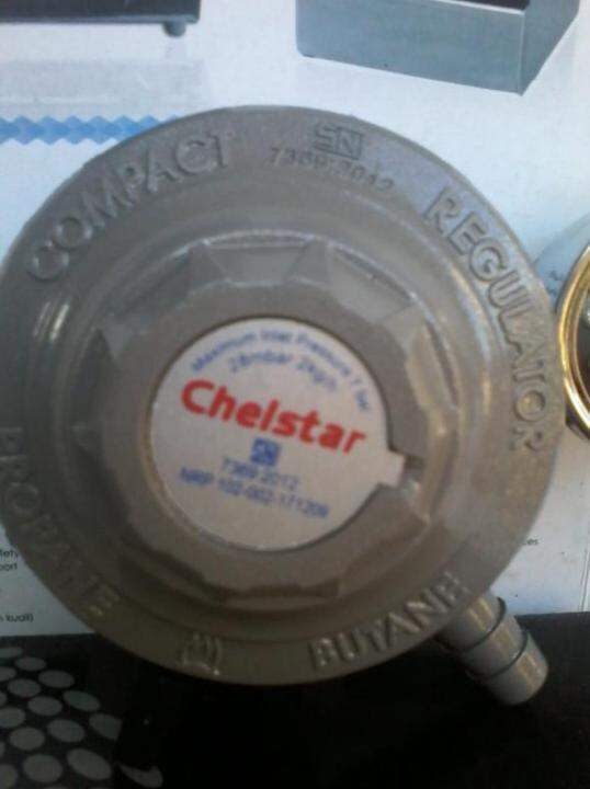 Regulator Tabung gas Lpg Pertamina COMPACT chelstar Meter Lazada