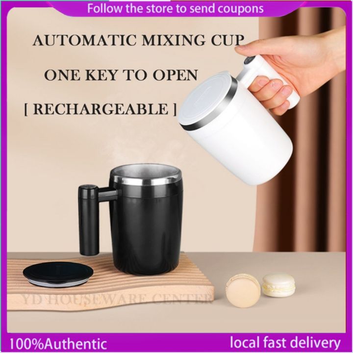 Automatic Stirring Magnetic Mug Rechargeable Model Stirring Coffee Cup  Electric Stirring Cup Lazy Milkshake Rotating Cup