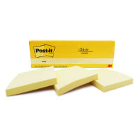 Post-it โน้ต 3x3 นิ้ว รุ่น 654-24 สีเหลือง แพ็คสุดคุ้ม 20 แถม 4