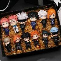 ZZOOI 6Pcs/set Jujutsu Kaisen Anime Figure Gojo Satoru Yuji Itadori Figure Doll Toy Action Figure Yuji Itadori Fushiguro  Model Toys