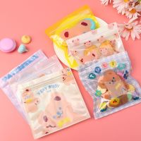 【DT】 hot  Cute Cartoon Bear Pattern Self Sealing PVC Bag Zip Lock Candy Snacks Pouch Jewelry Gift Packaging Bag for Wedding Birthday Party