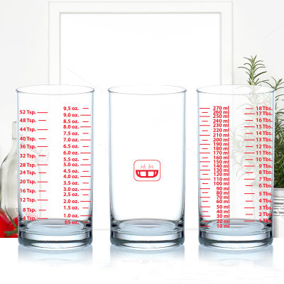 แก้วตวง ทรงกระบอก 9.5 ออนซ์ Cylinder Measuring cup 9.5 oz. (Delisio) (รหัสสินค้า 1610-329 )