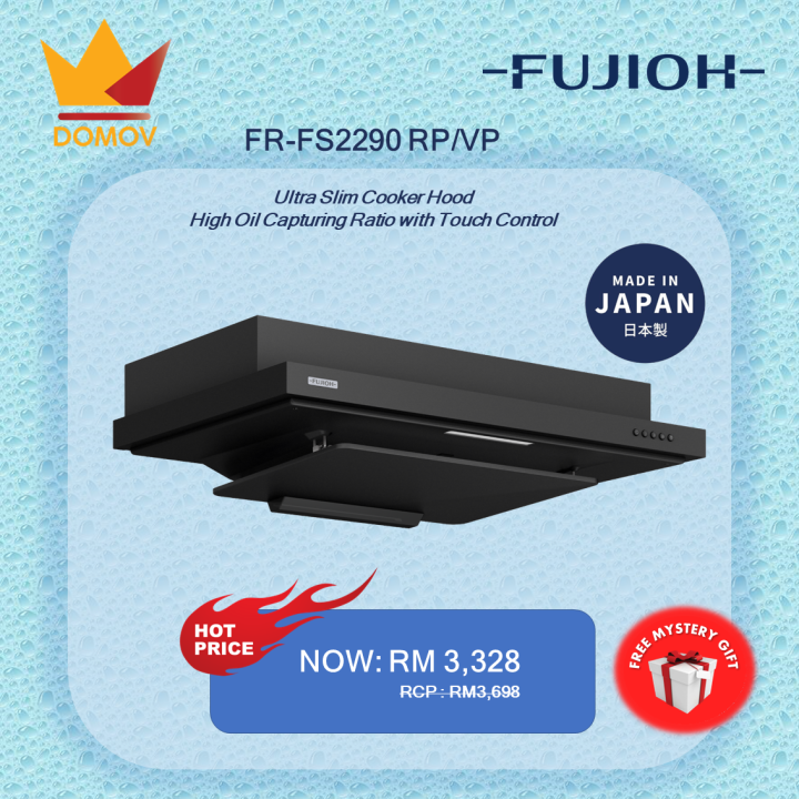 New Fujioh 90cm Ultra Slim Cooker Hood Fr Fs2290 Rpvp Recycle