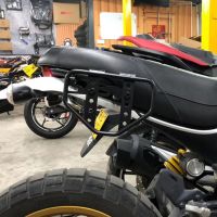 Ducati 800 Scrambler กรอบกระเป๋าด้านข้างฐานวางสัมภาระกระเป๋ากันน้ำตำแหน่งการเดินทางสำหรับ Ducati Scrambler 800 Scrambler800