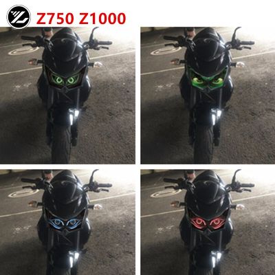 Motorcycle Front Fairing Headlight Guard Sticker Head light protection Sticker for KAWASAKI Z1000 2007-2009 Z750 2007-2015