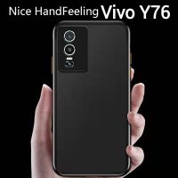 Y76(พร้​อมส่งในไทย)เคสขอบนิ่มหลังแข็งขุ่นคลุมกล้องVivo Y76 5G