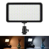 Andoer Ultra-thin 3200K/6000K Dimmable Studio Video Photography LED Light Panel Lamp 228pcs Beads for Canon Nikon DSLR Camera DV Camcorder