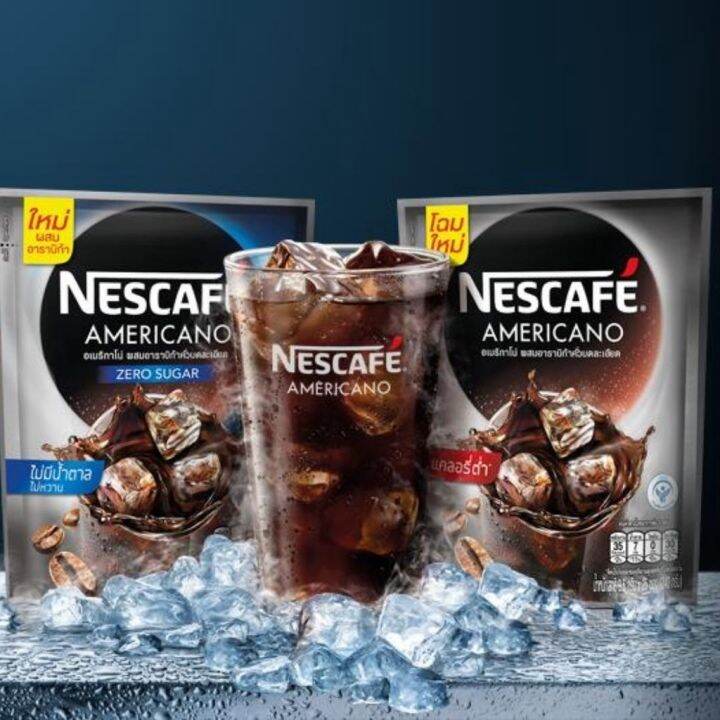 NESCAFÉ Iced Americano Low Calorie/ Zero Sugar Instant Coffee Lazada PH