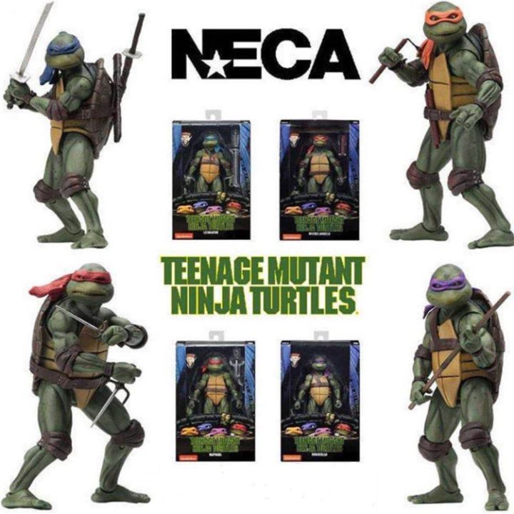 vic-cod-neca-ninja-turtles-2018-sdcc-โมเดลฟิกเกอร์แอคชั่น-ของเล่นสําหรับเด็ก