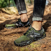 Men Quick-Dry Trekking Upstream Wading Shoes Non-slip Wear-resistant Aqua Shoes Water Shoes Outdoor Beach Water Sports Sneakers