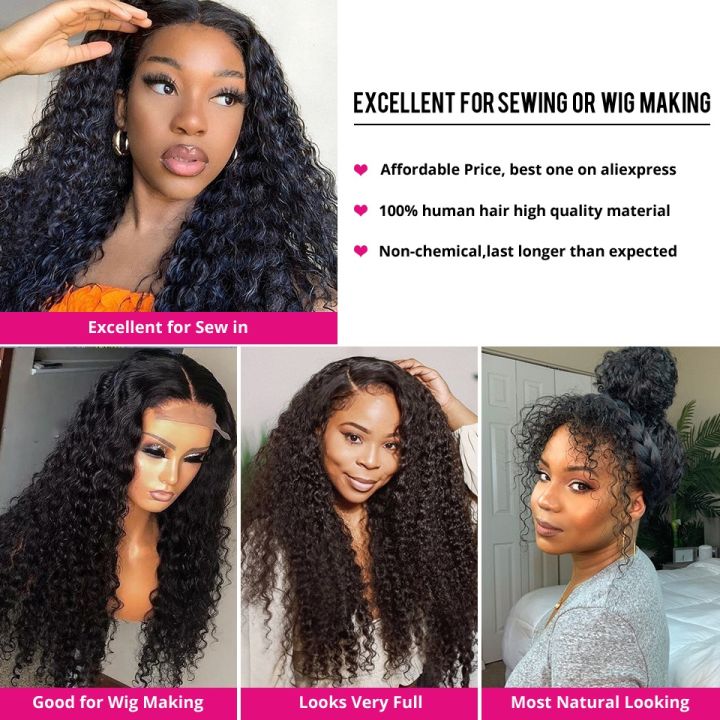 cranberry-hair-brazilian-deep-wave-bundles-with-closure-100-remy-human-hair-4-bundles-with-4x4-lace-closure-medium-brown-color