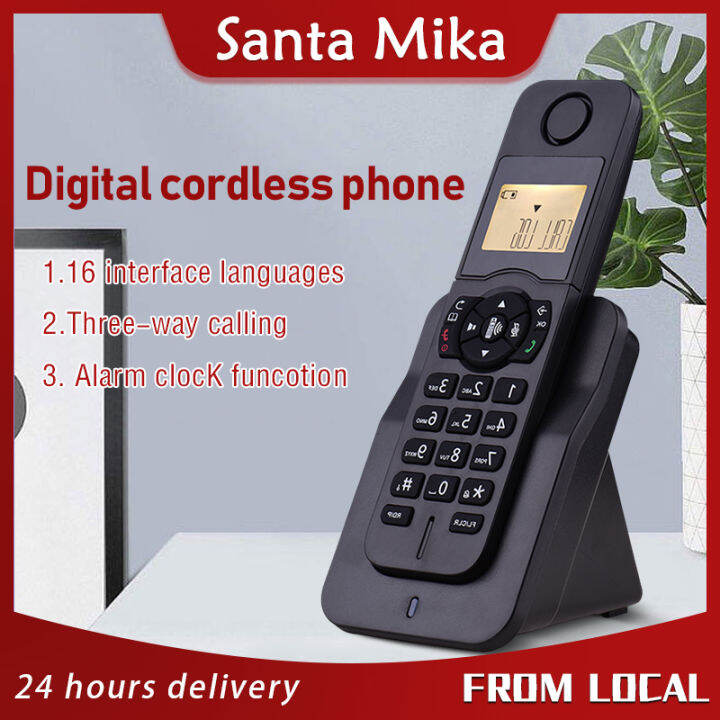 【24H Fast shipping】 cordless landline phone telephone landline wireless