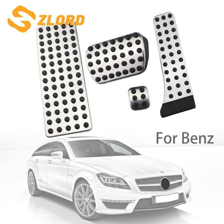 สำหรับ-mercedes-benz-amg-c-e-s-glc-glk-slk-cls-เอสแอลคลาส-w203-w222-w213-w205-w204-w211-w212-w210-x204-w218อุปกรณ์เสริมแป้นเหยียบรถยนต์