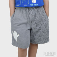 DOSH KIDS UNISEX SHORTS WE BARE BEARS กางเกงขาสั้นลำลอง เด็กผู้ชาย-เด็กหญิง 9FBBBR5002-GY