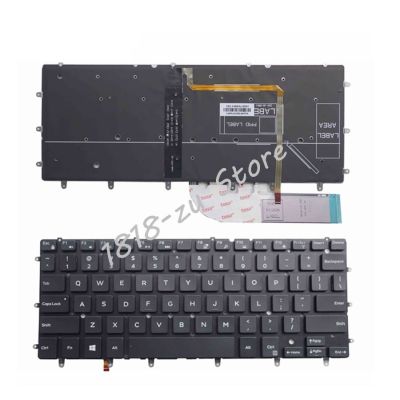 a Notebook Accessories US backlit laptop keyboard for DELL Inspiron XPS 13 7000 7347 7348 7352 7353 7359 15 7547 7548 9343 9350 9360 N7548 P54G P57G