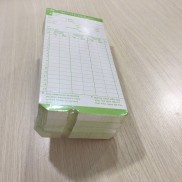 Thẻ giấy để chấm công  dùng cho các dòng Máy chấm công thẻ giấy