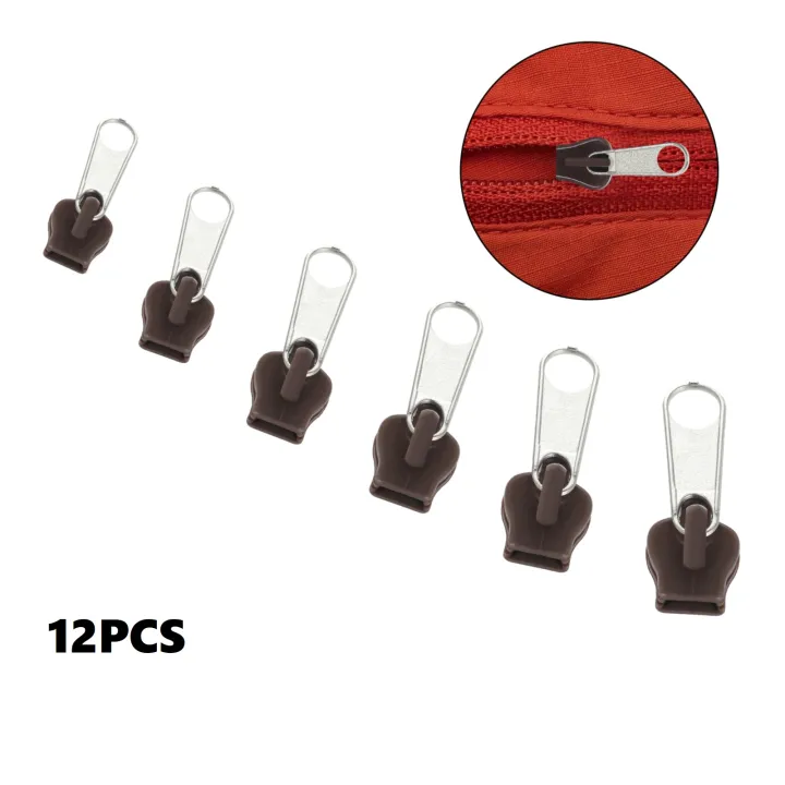 12pcs/set Instant Zipper Universal Instant Fix Zipper Repair Kit