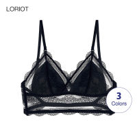 LORIOT ชุดชั้นในสำหรับผู้หญิงเปลือยหลังไร้สายลูกไม้ระบายอากาศ Bralette บราเซียชุดชั้นในชุดชั้นในเซ็กซี่สบายๆเกาหลี SA1265