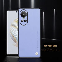 เคสสำหรับ Oppo Reno 10 Pro Plus 10pro + Reno10 5G 2023 Oppo Reno 8 8T 4G 5G Reno 5 6 7 7z 8 8z 4G 5G 7pro Reno 8pro A1pro Oppo ผิวธรรมดาเคสโทรศัพท์หนังซิลิโคนกันกระแทกกันกระแทกปกป้องปกแข็งปกหลังลำลองธุรกิจแฟชั่น