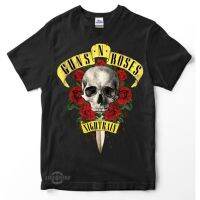 Hot sale N Roses band graphic Mens 100% Cotton Round Neck Short Sleeve T-Shirt  Adult clothes