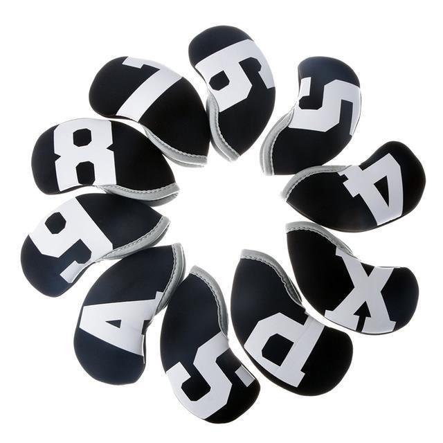 10pcs-golf-club-head-covers-numeric-letter-printing-golf-head-protect-cover-universal-cut-resistant-durable-outdoor-accessories