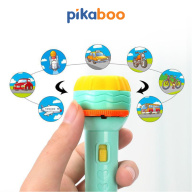 Đèn pin chiếu hình cho bé Pikaboo gồm 24 động vật ngộ nghĩnh cùng những thumbnail