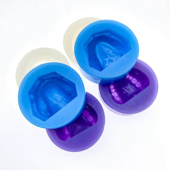 Dental Plaster Model Mold Mould of Edentulous Jaw Complete Cavity Block