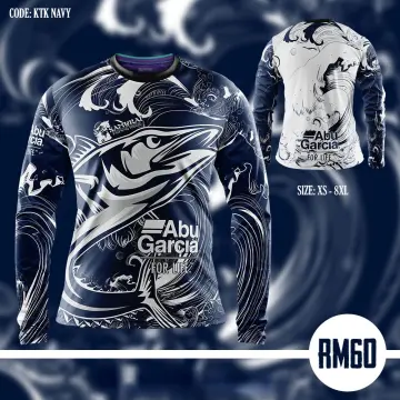 Abu Garcia Shimano DAIWA Long Sleeve Fishing Jersey Shirt