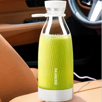 Portable Glass Blender Bottle  Mini Portable Blender Glass - 480ml Usb  Mini Blender - Aliexpress