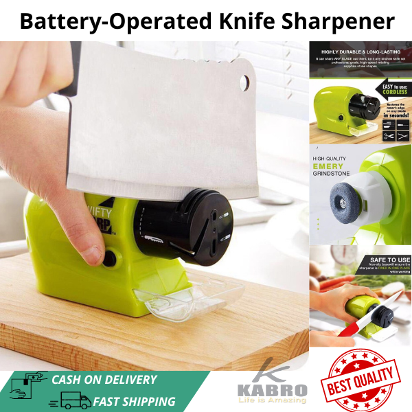 KABRO BatteryOperated Knife Sharpener Lazada PH