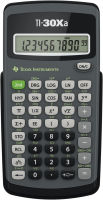 Texas Instruments TI-30Xa Scientific Calculator Gray