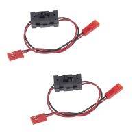 2Pcs RC Car LED Light Control Power Switch JST Connector Wires for TRX4 Axial SCX10 90046 RC Crawler