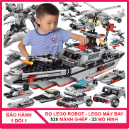 Đồ chơi le gô city cảnh sát, Lego máy bay, Lego robot
