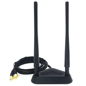 3PCS WiFi Router Original Antenna SMA Omnidirectional Antenna 2.4G,5G Dual  Band Wireless Network Card External Antenna for RT AC68u