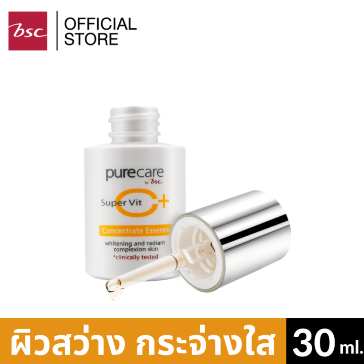 bsc-pure-care-super-vit-c-concentrate-essence-เอสเซ้นส์-วิตามิน-c-สูตรเข้มข้น-30-ml