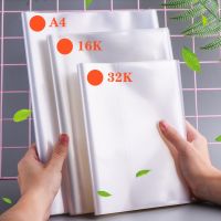 Notebook A4 A5 B5 10 Sheets Covers Self adhesive Book Cover Waterproof Planners Book Case for Students Wrapping Films Protector