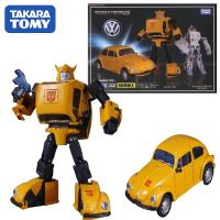 Takara หม้อแปลง Tomy KO MP21 MP-21 Bumblebee ตุ๊กตาขยับแขนขาได้ Autobot ของขวัญของเล่นแบบจำลองคอลเลกชัน