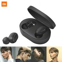 เหมาะสำหรับ Xiaomi Redmi Airdots 2ไร้สายบลูทูธ5.0หูฟังชาร์จได้หูฟังสเตอริโอเบสอินเอียร์ Ture หูฟังเอียบัดไร้สาย AI Control