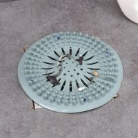 Shower Floor Drain Strainer Hair Catcher Stopper Wash Basin Kitchen Sink Sewer Filter Anti Clogging Plug Cover Bathroom Supplies