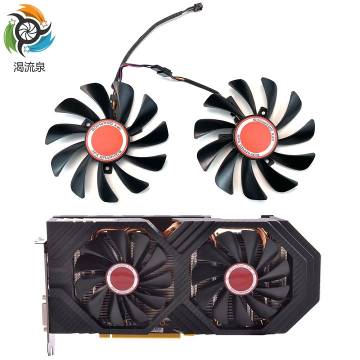 พัดลมการ์ดเย็นการ์ดจอ-gpu-rx590-cf1010u12s-fdc10u12s9-c-ขนาด95มม-สำหรับ-xfx-rx-590-580-vga-ระบายความร้อนการ์ดวิดิโอใหม่2ชิ้น-เซ็ต