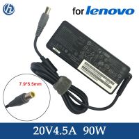 20v 4.5a 90w แบตเตอรี่ เครื่องชาร์จแหล่งจ่ายไฟสําหรับ Lenovo T60p T61p X60s X61s R60e R61i Z60m C100 C200 X300 series แล็ปท็อป Ac Adapter