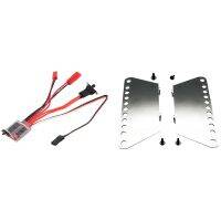 for MN Model 1:12 D90 D91 RC Car Spare Parts Metal Pedal with RC ESC 30A 4-8V Brush Motor Speed Controller 1/16 1/18