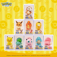 [2023] ตุ๊กตา Pokemon Pikachu ของแท้ตรา Caracala ของเล่นมังกรไฟขนาดเล็ก Jenny Turtle Handle ชุดเครื่องประดับครบชุด