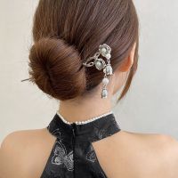 [COD] Antique hairpin new Chinese style simple modern sense disc headdress female summer dailyTH