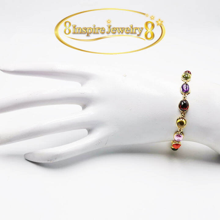 inspirejewelry-สร้อยข้อมือพลอย-มีหลากหลายแบบให้เลือก-งานจิวเวลลี่-สวยงาม-ปราณีต-ต้องสะสม