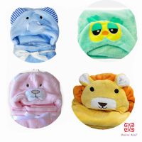 Boloni ผ้าขนหนูลายการ์ตูน 70x100 cm เสื้อคลุมอาบน้ํา Baby cartoon cloak