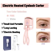 ❄ Eyelash Curler Portable Electric Heated Comb Eye Lash Perm Long Lasting Eyelashes Curls Thermal Eyelash Curler Makeup Tools