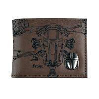 【CC】 Mandalorian Wallet Movie Mens Purse Designer Womens Carteras Para Mujer 3229