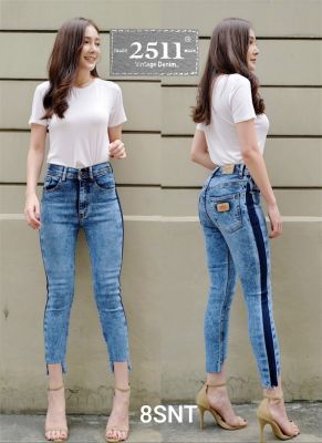 👖 2511 Vintage Denim Jeans by Araya กางเกงยีนส์ ผญ กางเกงยีนส์ เอวสูง ยีนส์ผู้หญิง ยีนส์เอวสูง กางเกงยีนส์ ผญ ผ้ายืด เข้ารูปสุดๆ