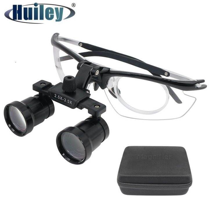 Binocular Dental Loupes 2.5X3.5X Magnification Changeable Dental
